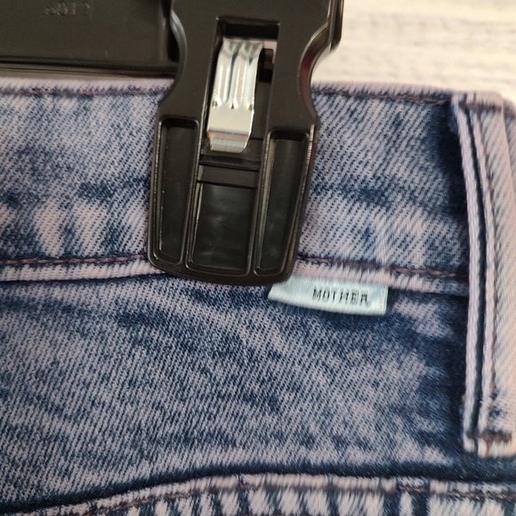 Mother Desperado Heel Acid Trip Paisley Purple High Rise Bootcut Jeans 28 NWT - Picture 8 of 12